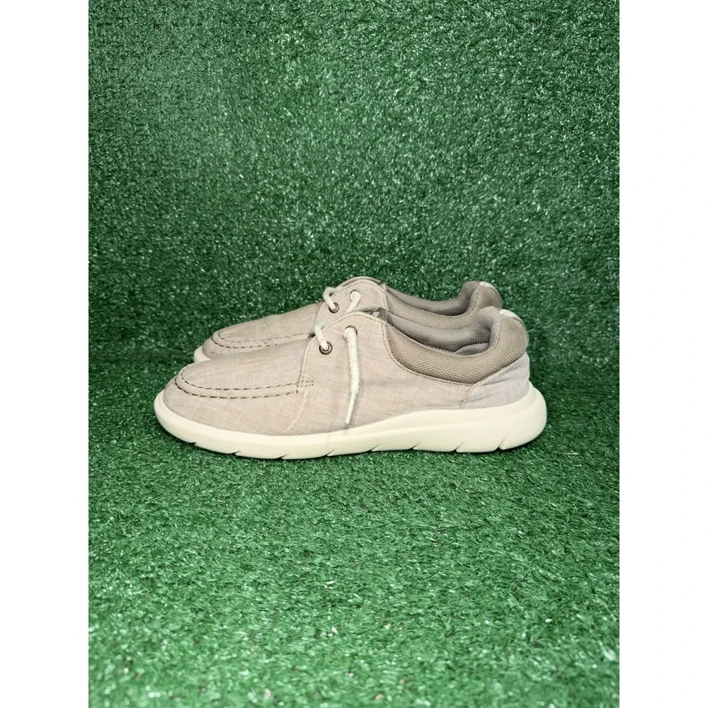Sperry Captain's Moc Mens Size 9.5 Beige Slip On Boat Shoes Comfort Sneakers